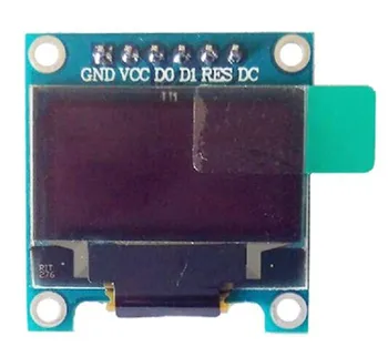 0,96-инчов 6PIN SPI Жълто-Синьо/Бяло/Синьо OLED екран с Адаптерной плащане SSD1306 Drive IC 128*64