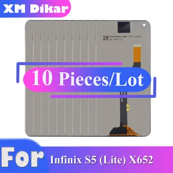 10 бр./лот За Infinix S5 Lite X652B x652 LCD дисплей В Събирането на Пълна Подмяна на Дигитайзер От Стъкло За Infinix S5