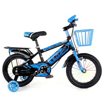 12-Инчов детски велосипед от високо стомана, тежка гума, Седалка на кормилото се регулира, Високо пружинное седло