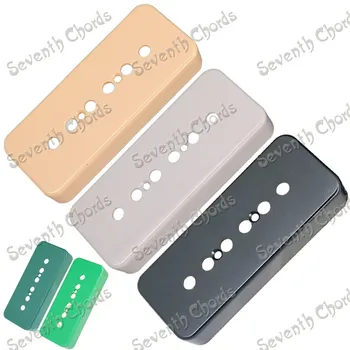 2 броя 6-луночный сапунен прът P90 P90 Soap bar Калъф за Пикап електрически китари/капак/във формата на миди/най-високо - Черно, бяло, кремаво и зелено на избор
