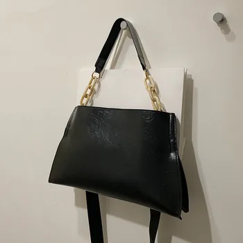 2023 Нови дизайнерски чанти, дамски чанта през рамо от мека изкуствена кожа, големи вместительные модни дамски чанти под мишниците