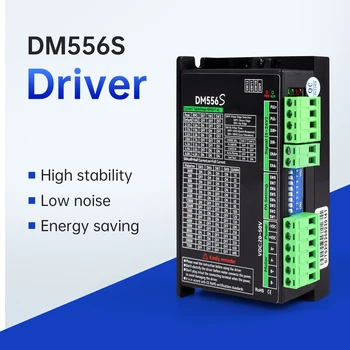 DM556S Драйвер за стъпков мотор Nema 17 Nema 23 с подустановкой 20-50 В постоянен ток в обхвата 200-51200