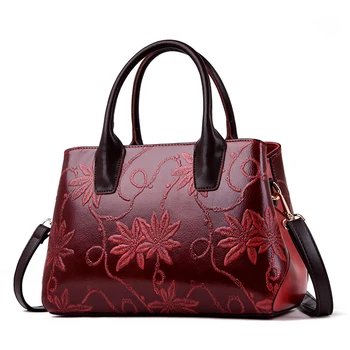 SGARR, луксозни Чанти, дамски Чанти, изкуствена кожа, дизайнерски модни дамски чанта през рамо с цвете, висококачествени ежедневни дамски чанта-тоут
