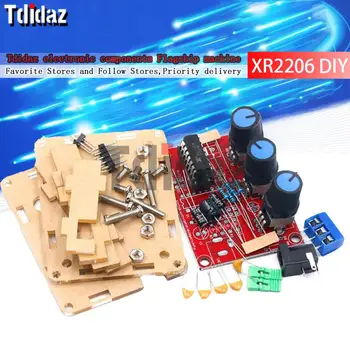 XR2206 Функционален генератор на сигнали САМ Kit Синусоидална/триъгълни/квадратни изходния сигнал 1 Hz-1 Mhz Генератор на сигнали с регулируема амплитуда честота