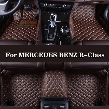 Автомобилен тампон с пълно покритие от естествена кожа за MERCEDES BENZ R-Class (6 места/7 места) GL-Class (7 места) GLE (7 места) Автомобилни аксесоари