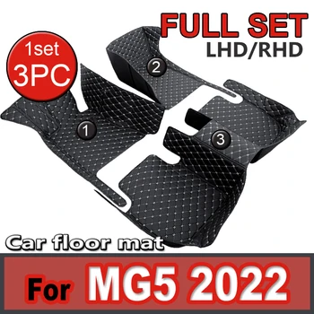 Автомобилни постелки RHD за гаражи Morris MG5 2022, обичай автоматично накладки за краката, автомобилни килими, аксесоари за интериора
