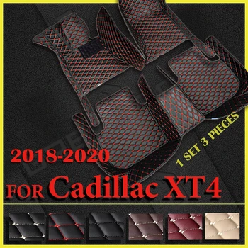 Автомобилни постелки за Cadillac XT4 2018 2019 2020, обичай автоматично накладки за краката, авто килим, Аксесоари за интериора