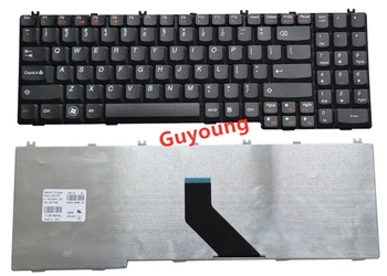 Американско-английска клавиатура за лаптоп Lenovo IdeaPad B550 B560 V560 G550 G550A G550M G550S G555 G555A G555AX Black series 25-008405