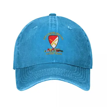 Армия - 6-та Конна Bde - Буря в пустинята w DS SVC - бейзболна шапка AFEM, шапка, Солнцезащитная шапка за жени, Мъже