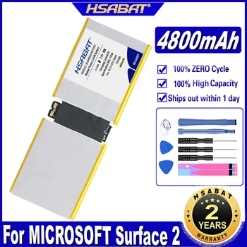Батерия за лаптоп HSABAT P21G2B 4800 mah за таблета Surface RT 2 II RT2 MH29581 2ICP3/97/106 Батерии