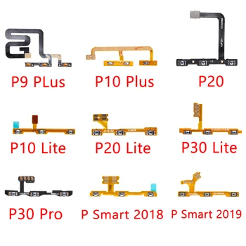 Бутон за включване Изключване захранване За HuaWei P30 P20 Pro P9 P10 Lite Plus P Smart 2018 Тиха Бутон за Регулиране на силата на Звука Лента Гъвкав Кабел