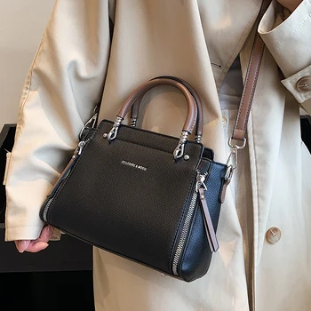Висококачествени дамски малки чанти от изкуствена кожа, чанти през рамо, модерен дамски чанти през рамо за жени, ежедневни нова чанта-тоут