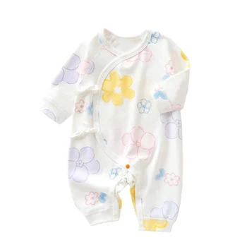 Гащеризон с дълъг ръкав за новородено момичета сезон: пролет-лято, скъпа детски дрехи 0-3 месеца