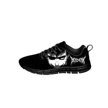 Горещи аниме Маратонки Berserk Черва мъжки женски юношеските забавни модни ежедневни обувки парусиновые маратонки за бягане с 3D принтом Лека обувки