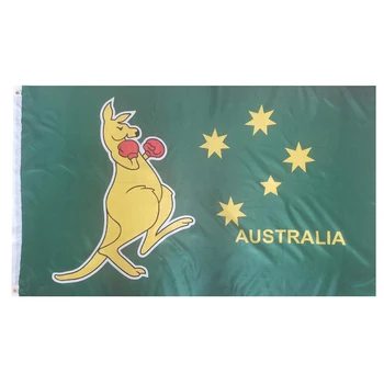 Директна доставка, 100% полиестер, австралийски знамена с образа на кенгуру