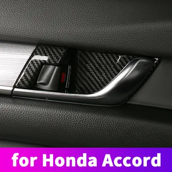 За Honda Accord 10 2018 2019 врата копчето, за защита на врата на чашата, вътрешна накладка на дръжката на вратата, модификация външен дръжки