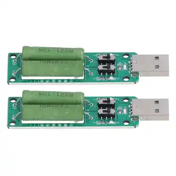 Модул за Тестване на натоварването USB Load Тестер 1A 2A 3A Освобождаване от отговорност за захранване