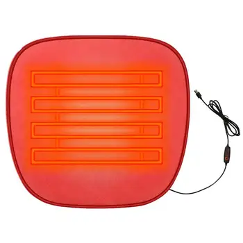 Нагревател седалка за стол, богат на функции топло с регулиране на температурата, USB Акумулаторна зимни електрическа топло за възглавници, за