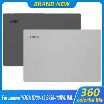 Нова Оригинална Метална делото с LCD дисплей Lenovo YOGA S730-13 S730-13IWL S730-13IML, Калъф за екрана и Задната Капачка, Горната част на Калъф, Сребристо-Сив