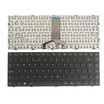 НОВОСТ за лаптоп Lenovo 100-14 100-14IBD UK черна клавиатура
