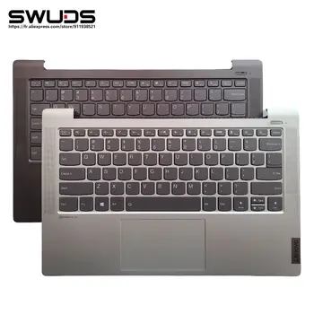 Подходящ за лаптоп Lenovo Xiaoxin Air 14ITL ACL с поставка за ръце Горния корпус с Клавиатура и тачпадом Долен корпус малки букви 5CB0Y88761