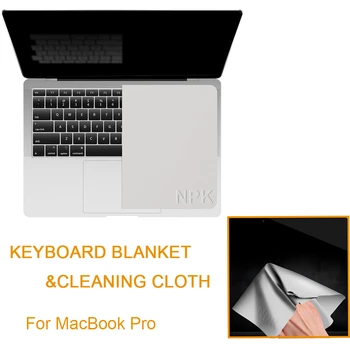 Пылезащитная Защитно фолио от микрофибър, калъф за лаптоп, джоб за клавиатура, кърпа за дисплея на MacBook Pro 13/15/16 инча