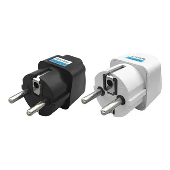 Универсален Штекерный Адаптер EU International US AU UK To EU Euro Travel Plug Adapter Електрически Штекерный Преобразувател на Захранване
