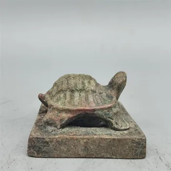Художественото оформление на бронзов черепаховой печат от колекцията ретро