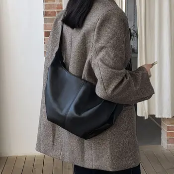 Чанти за жени 2022, френска нишевая чанта, однотонная дамска чанта в западен стил, Нова мода портативна универсална чанта през рамо