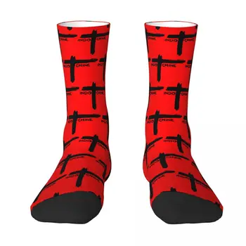 Чорапи R145 Индокитайской група Pop Rock е най-Добрата Покупка на Онази Classic Ластични Чорапи за Раницата